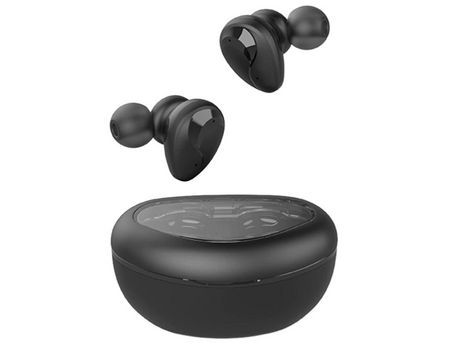 Enkers Tws Auriculares Bluetooth para Hombres Mujeres Auriculares Inalámbricos Negro YIZHOOD