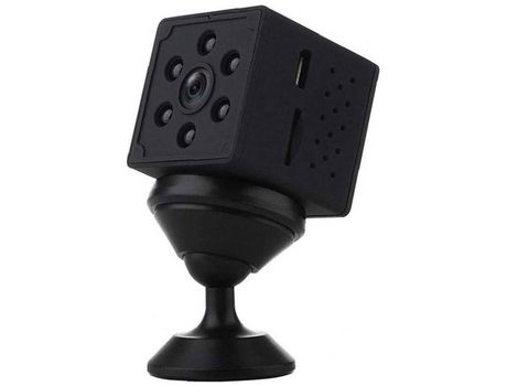 Mini cámara espía para interior al aire libre cámara de detección de movimiento de visión nocturna cámara pequeña Q15 HD (negro) YIZHOOD