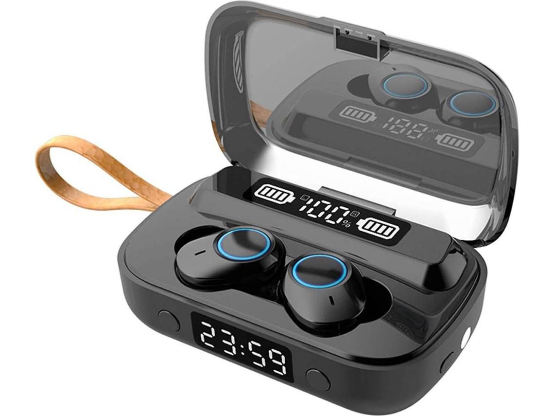 Auriculares inalámbricos Bluetooth Auriculares deportivos Bluetooth 5.1 Touch con micrófono incorporado Estéreo de alta fidelidad Duración d YIZHOOD