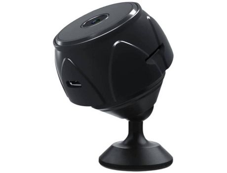Mini cámara espía oculta Wifi HD con detector de movimiento adecuada para ambientes interiores y exteriores negro YIZHOOD