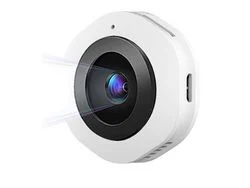 Mini cámara inalámbrica Wifi con coche magnético fuerte para recorrido de buceo en casa 1080P/720P HD Super Mini cámara de vigilancia blanca YIZHOOD