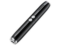 Detectores de cámara oculta Detector antiespía Forma de bolígrafo Dispositivo de mano inalámbrico para oficina de viajes en casa Negro YIZHOOD