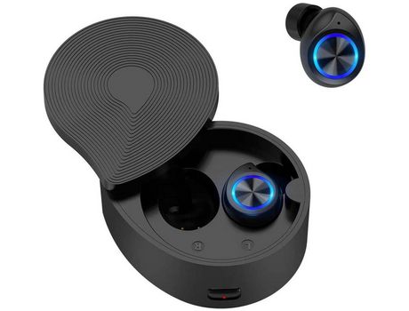 Auriculares Bluetooth, Auriculares Bluetooth 5.0 Auriculares inalámbricos TWS Auriculares ligeros impermeables con microfonos CVC 8.0 Auricu YIZHOOD