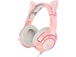 Auriculares Gaming con Orejas de Gato Extraibles Compatibles con Celulares Pc Ps4 Ps5 Xbox One con Sonido Envolvente F Light YIZHOOD