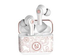 Auriculares Inalámbricos Mini Ts-100 Tws Auriculares Estéreo Bluetooth Auriculares Deportivos Compatibles con Android Ios Blanco YIZHOOD
