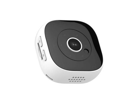 Mini cámara H9 gran angular de 120 grados con captura nocturna por infrarrojos y detección de movimiento blanco YIZHOOD