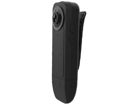Mini cámara con clip, cámara portátil y de billetera portátil, grabadora de vídeo 1080P, color negro YIZHOOD