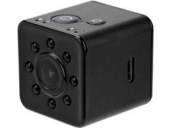 Ultra-Mini DV Pocket WiFi SQ13 1080P Videocámara Grabadora de video digital con estuche impermeable de 30 m con visión nocturna por infrarrojos (negro YIZHOOD