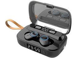 Auriculares Bluetooth, Auriculares inalámbricos Auriculares intrauditivos Bluetooth 5.1 con micrófono incorporado Auriculares deportivos Aur YIZHOOD