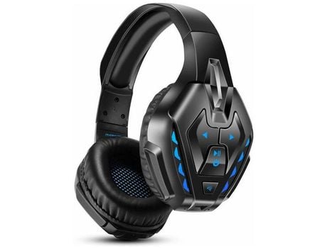 Auriculares inalámbricos Bluetooth para juegos Enkers auriculares estéreo Cable de 3,5mm con cable para Ps4 Xbox One Pc Nintendo Switch YIZHOOD