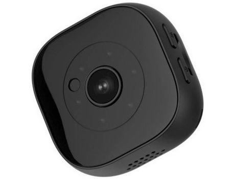 H9 Mini cámara 4K Mini cámara magnética HD 1080P Dv 120 grados Gran Angular Pequeña cámara infrarroja de visión nocturnaNegro YIZHOOD