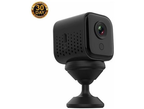 1080P HD Cámara web inalámbrica WiFi Cámara de seguridad para el hogar, Cámara de acción deportiva DV, con imán, Compatible con sistema Android / i...