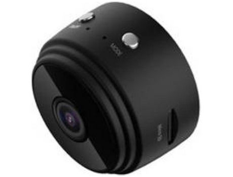 Cámara Ip Inalámbrica A9 Mini Wifi Hd 4K Cámara Espía 4K Pequeña Cámara Oculta Mini Cámara Portátil De Visión NocturnaNegro YIZHOOD