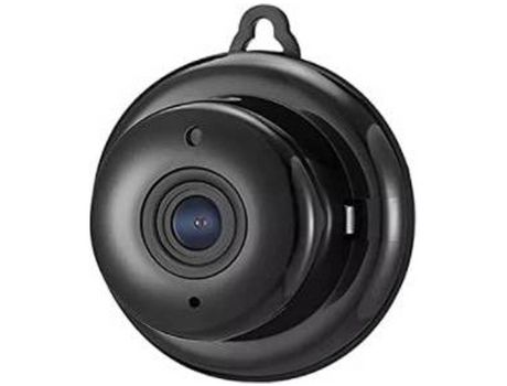 Mini cámara espía Wi-Fi oculta 1080P con funciones de visión nocturna y detección de movimiento negro YIZHOOD