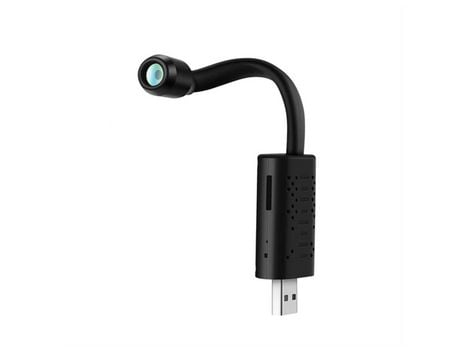 Mini cámara Wifi para exteriores, cámara inalámbrica pequeña para niñera con tarjeta de memoria de 32 Gb, color negro YIZHOOD