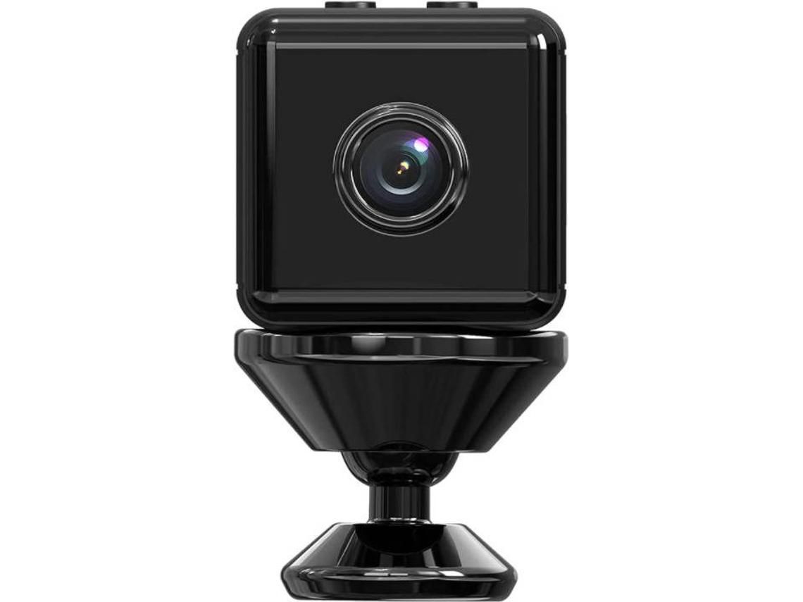 Mini Cámara Espía Hd 4K y 1080P con Detección de Movimiento Dvr con Visión Nocturna negra YIZHOOD