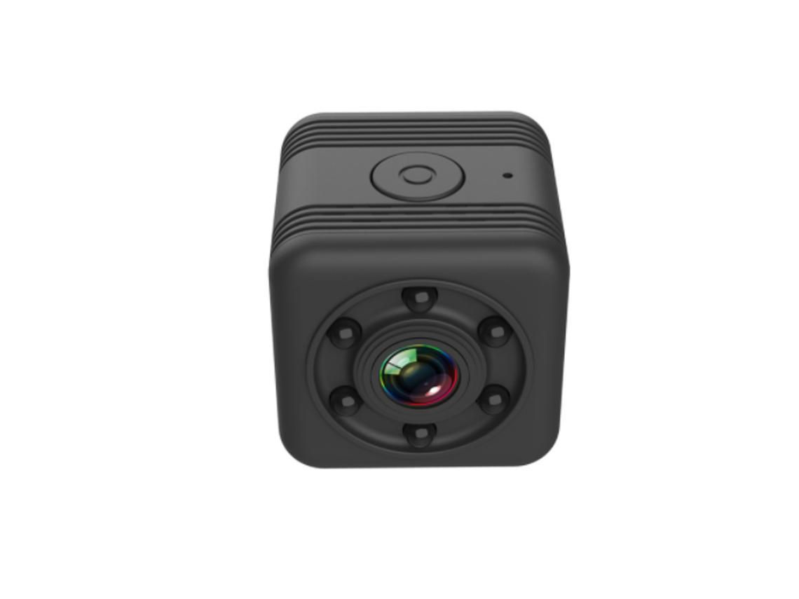 Mini cámara inalámbrica inteligente HD Wi-Fi visión nocturna detección de movimientoNegro YIZHOOD