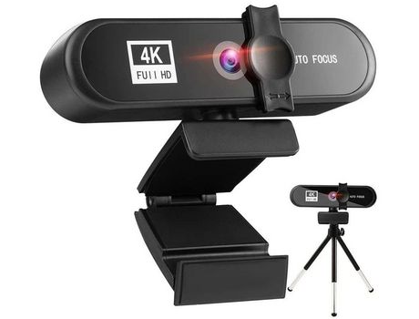 YIZHOOD Webcam 4K Full HD Cámara web con micrófono USB Web Cam para PC Videoblack YIZHOOD