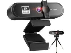 YIZHOOD Webcam 4K Full HD Cámara web con micrófono USB Web Cam para PC Videoblack YIZHOOD