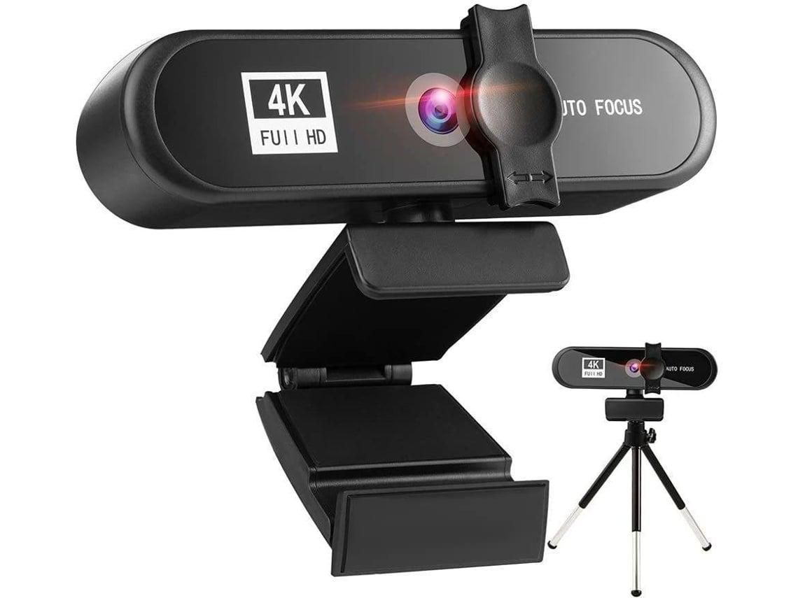 YIZHOOD Webcam 4K Full HD Cámara web con micrófono USB Web Cam para PC Videoblack YIZHOOD