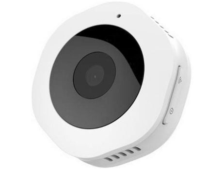Mini cámara Wifi con cable USB para seguridad en el hogar, detección de cámara inalámbrica de visión nocturna HD, color blanco YIZHOOD
