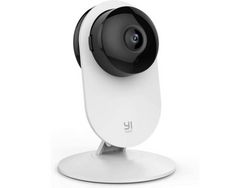 Cámara de seguridad inteligente 1080P Wifi con detección humana Ai visión nocturna utilizada con Alexawhite YIZHOOD