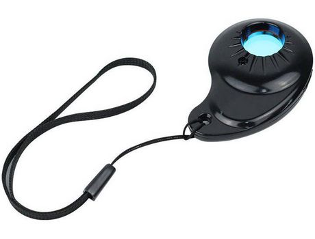Detector antiespía Detector de cámara oculta portátil fácil de usar para probadores,Black YIZHOOD