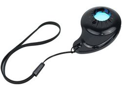 Detector antiespía Detector de cámara oculta portátil fácil de usar para probadores,Black YIZHOOD