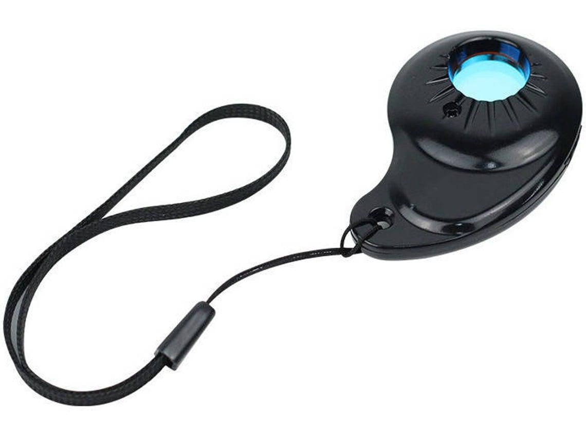 Detector antiespía Detector de cámara oculta portátil fácil de usar para probadores,Black YIZHOOD