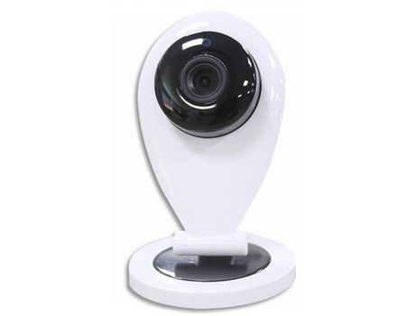 Cámara de Vigilancia Panorámica 360 Inalámbrica 1080P para Bebés y Mascotasblanca YIZHOOD