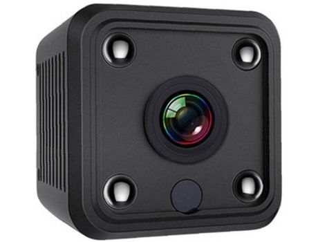 Mini cámara inalámbrica con cámara Wi-Fi HD 1080P Audio deportivo Visión nocturnanegro YIZHOOD