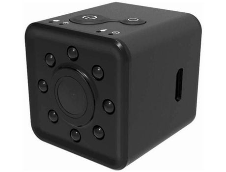 WiFi Mini Cámara Espía Inalámbrica Videocámara Micro Cam DVR Grabador de Video DV Impermeable Deportes al Aire Libre-Negro YIZHOOD