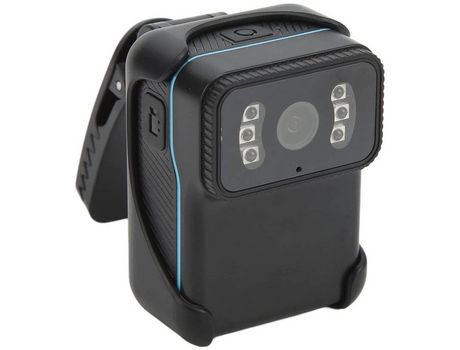 Cámara portátil 1080P HD Clip trasero Grabadora Wifi Mini videocámara nocturna inalámbrica con micrófono Negro YIZHOOD