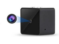 Mini grabadora de vídeo inalámbrica de seguridad para el hogar cámara nocturna HD 1080P para exteriores negro YIZHOOD