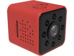 Mini cámara HD 1080P con sensor de visión nocturna Carcasa impermeable para cámaraRojo YIZHOOD