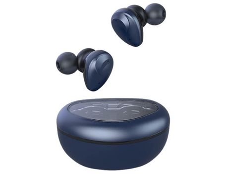 Enkers Tws Auriculares Bluetooth para Hombres Mujeres Auriculares Inalámbricos Azul YIZHOOD