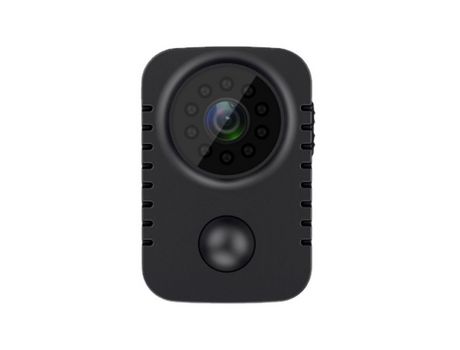 Cámara Hd 1080P Grabadora De Visión Nocturna Gran Angular 120 Negro YIZHOOD