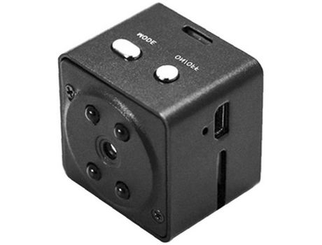 Cámara inalámbrica Mini HD 1080P Wi-Fi con función de visión nocturna, color negro YIZHOOD