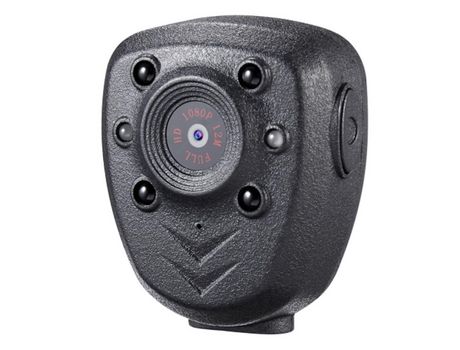 Mini cámara grabadora de vídeo HD1080P con tarjeta de memoria incorporada de 32 GB con función de visión nocturna, color negro YIZHOOD