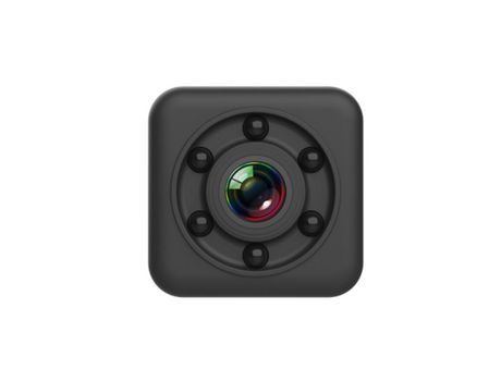 Mini cámara inalámbrica Wifi con detección de movimiento y visión nocturna Hdblack YIZHOOD