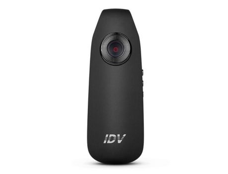 Mini cámara Full HD 1080P con grabadora de audio y vídeo negra YIZHOOD