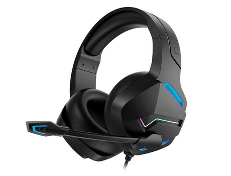 Auriculares Gaming con Micrófono para Pc Ps4 Ps5 Xbox One Series XS Auriculares con Micrófono para Playstation Negro YIZHOOD