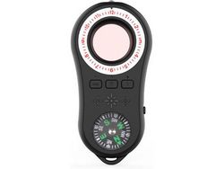 Detector De Alta Sensibilidad Cámara Antirrobo De Hotel Artefacto Antiescuchas Alarma De Precisión Inalámbrica,Black YIZHOOD