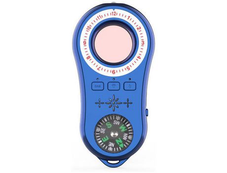 Detector De Alta Sensibilidad Cámara Antirrobo De Hotel Artefacto Antiescuchas Alarma De Precisión Inalámbrica,Blue YIZHOOD