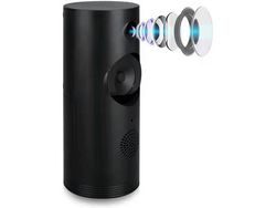 YIZHOOD Altavoz Bluetooth Inteligente Cámara HD 1080P para Vigilancia de Seguridad en el Hogar con Tarjeta de Memoria 64G Negro YIZHOOD