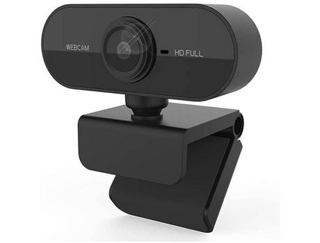YIZHOOD Webcam con micrófono 30 Fps Full HD 1080P Webcam cámara de vídeo para ordenadores, PC, portátil, escritorio, negro YIZHOOD