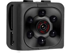 Mini Cámara Espía 1080P HD con Grabación de Audio y Video Visión Nocturna Detective Deportivonegro YIZHOOD