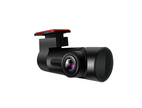 Cámara Wifi Full Hd 1080P 170 Gran Angular Sin Pantalla Grabadora De ConducciónNegro YIZHOOD