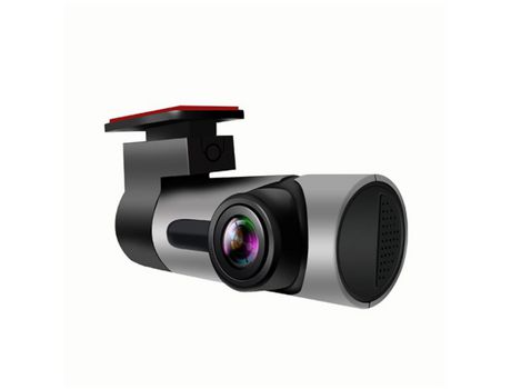 Cámara Wifi Full Hd 1080P 170 Gran Angular Sin Pantalla Grabadora De ConducciónPlata YIZHOOD