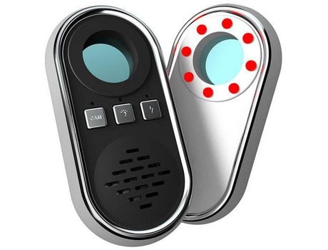 Detector inalámbrico antiespía para rastreadores y cámaras ocultas, buscador de cámara, antivigilancia para hotel negro YIZHOOD